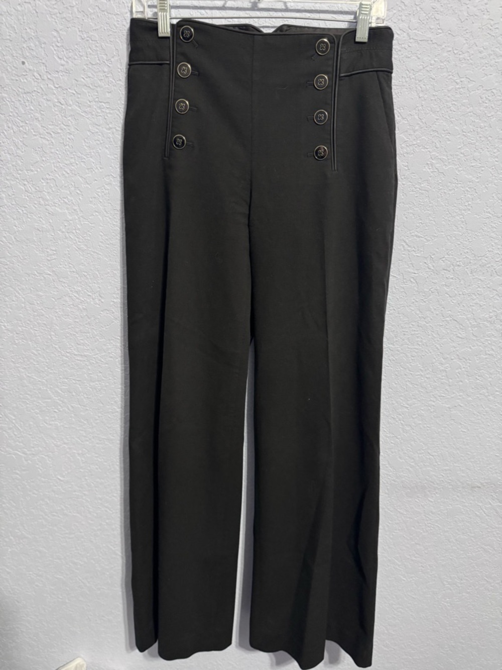 Elevenses Sailor Women Black Wide Leg Pant Anthropologie